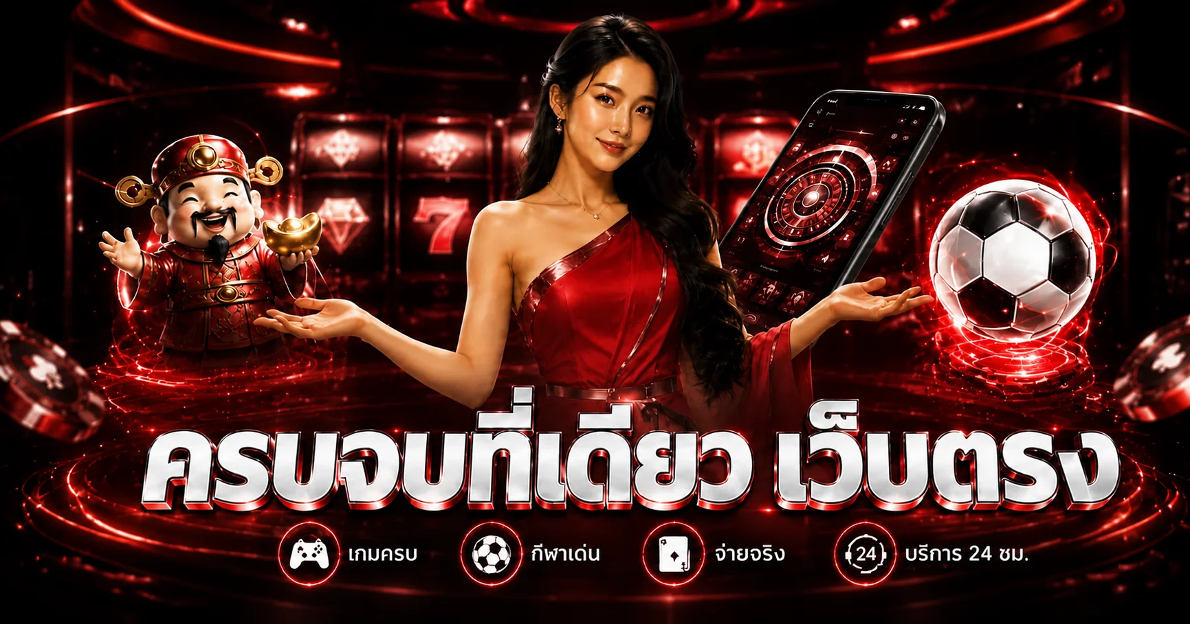 แบนเนอร์ Betcenter ทางเข้าและบริการเกมออนไลน์